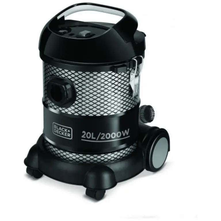 Black + Decker Barrel Vacuum Cleaner, 20 Liters, 2000 Watt, Black - BV2000 Black + Decker Barrel Vacuum Cleaner, 20 Liters, 2000 Watt, Black - BV2000